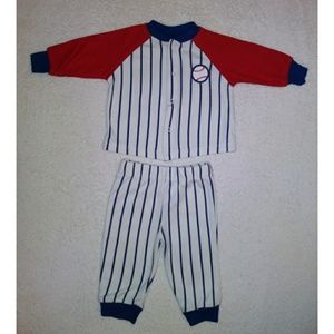 Kidgets Red, White & Blue Striped 2-Piece Set